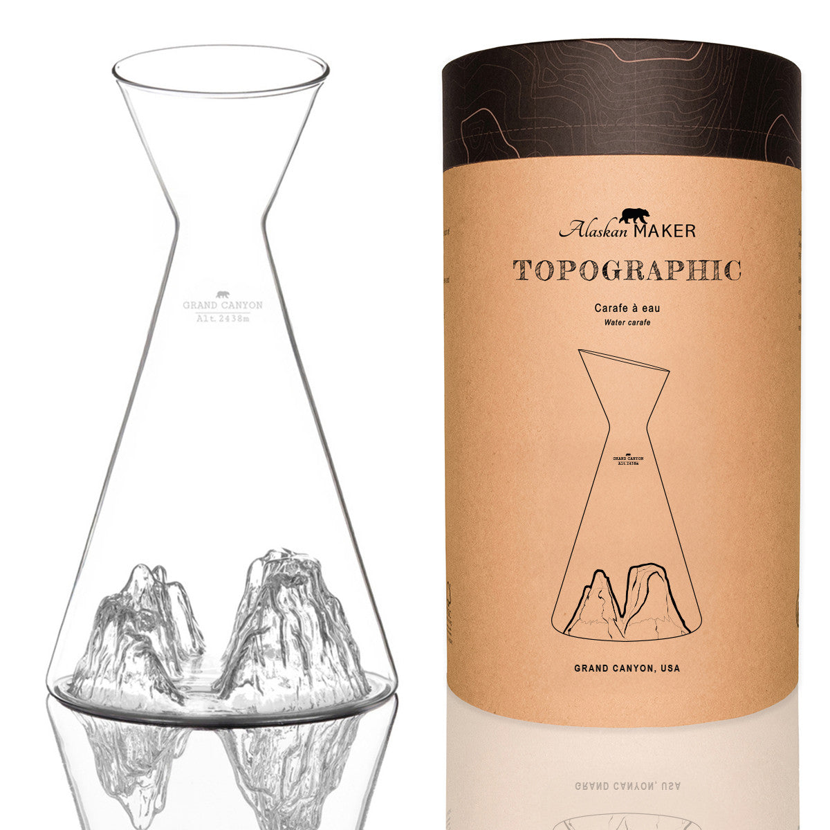 Carafe à eau TOPOGRAPHIC - Divers Modèles