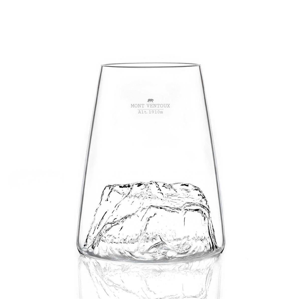 Verre design Mont Ventoux TOPOGRAPHIC