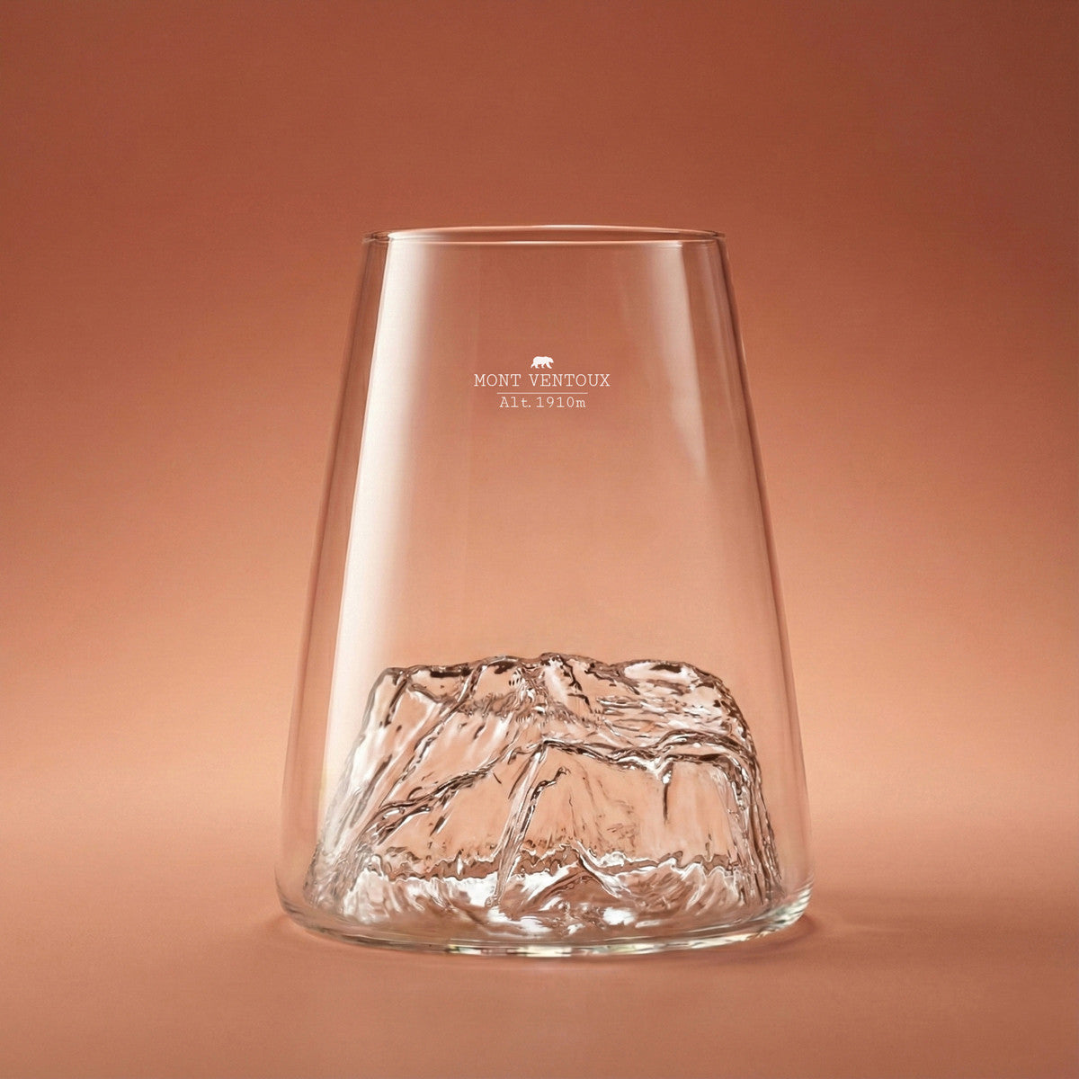 Verre design Mont Ventoux TOPOGRAPHIC