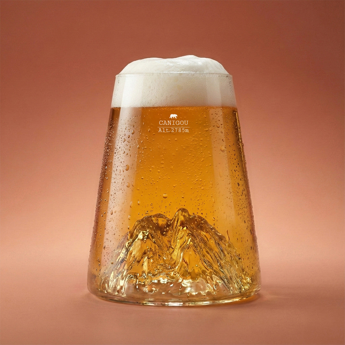Verre design Canigou TOPOGRAPHIC