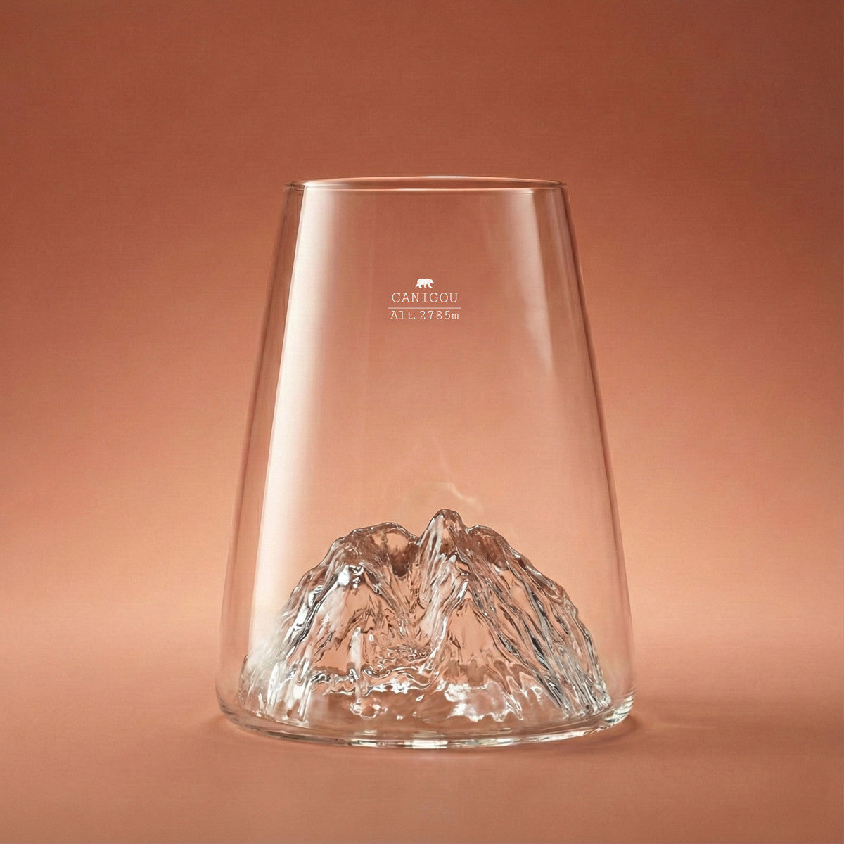 Verre design Canigou TOPOGRAPHIC