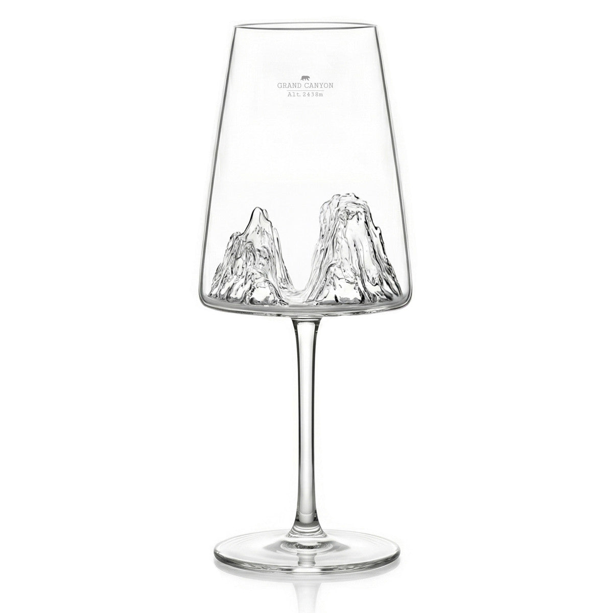 Coffret verre à vin - Grand Canyon TOPOGRAPHIC