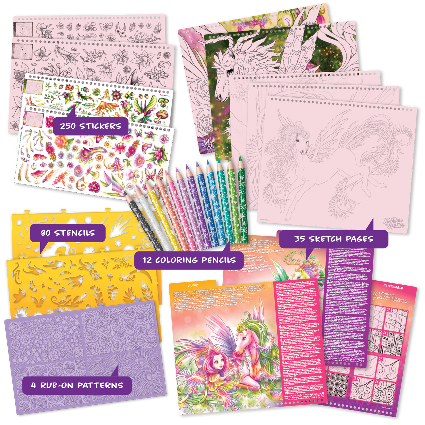 Carnet de croquis créatif - Lilyaz et Viviaz