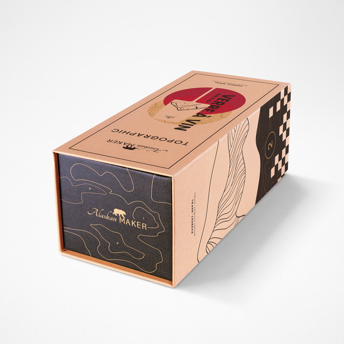 Coffret verre à vin - Everest TOPOGRAPHIC