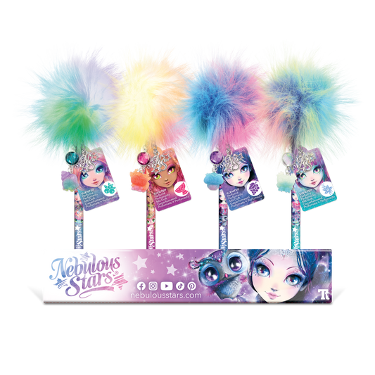 Stylos pompon à encre parfumée