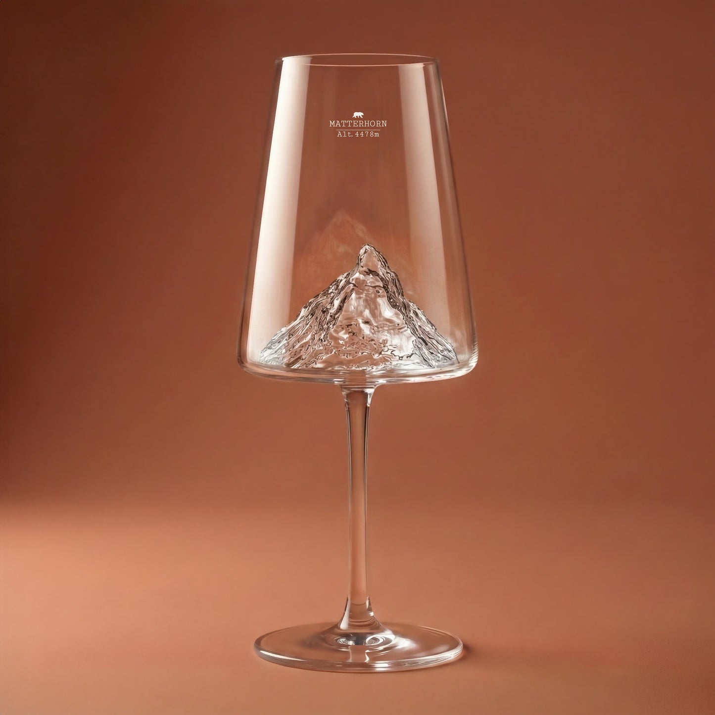 Coffret verre à vin - Matterhorn TOPOGRAPHIC