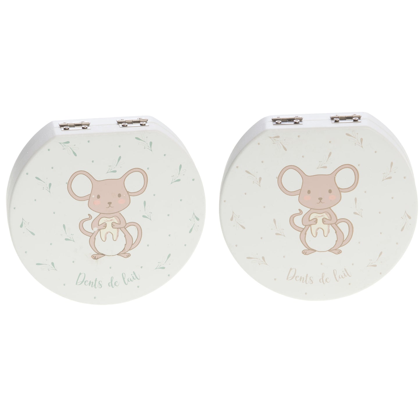 Boite à quenottes Souris - Divers coloris