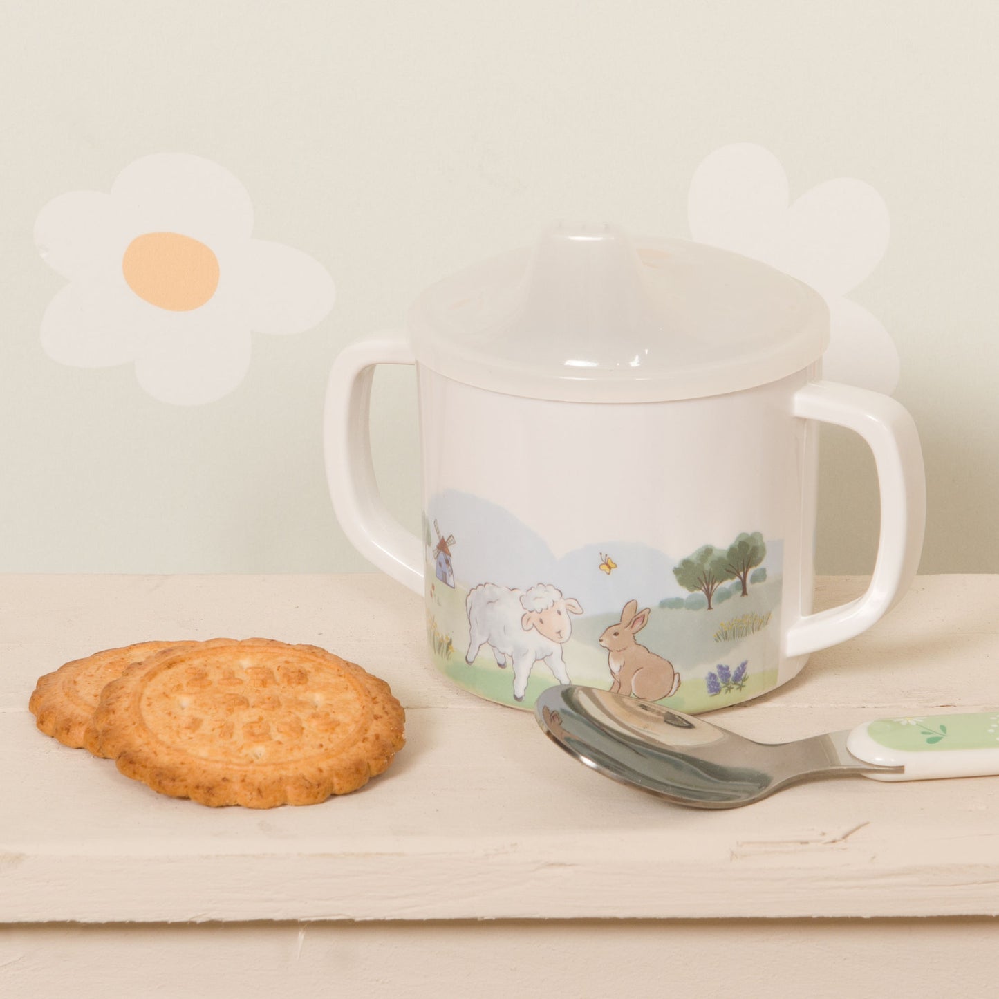 Set goûter Tasse + Cuillère Louison