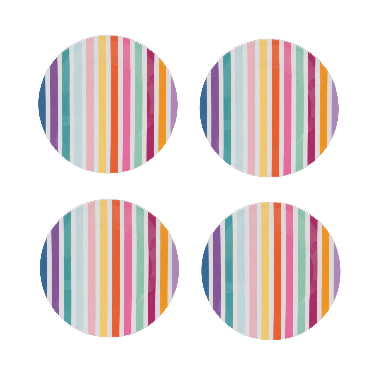 Lot 4 assiettes Festive