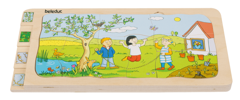 Puzzle multiniveaux "4 saisons"