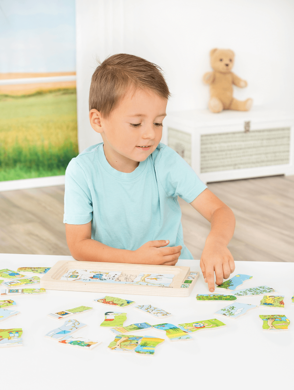 Puzzle multiniveaux "4 saisons"