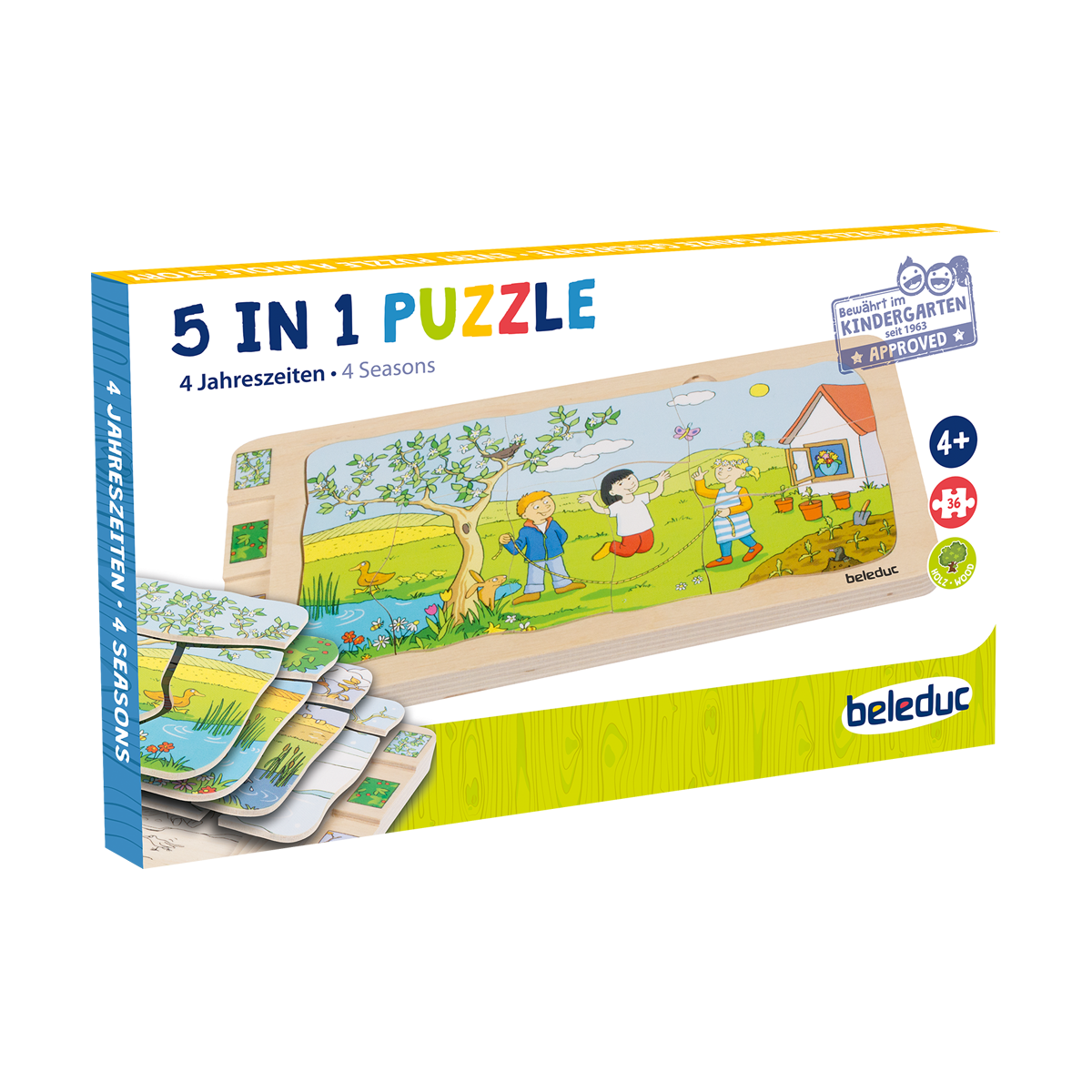 Puzzle multiniveaux "4 saisons"