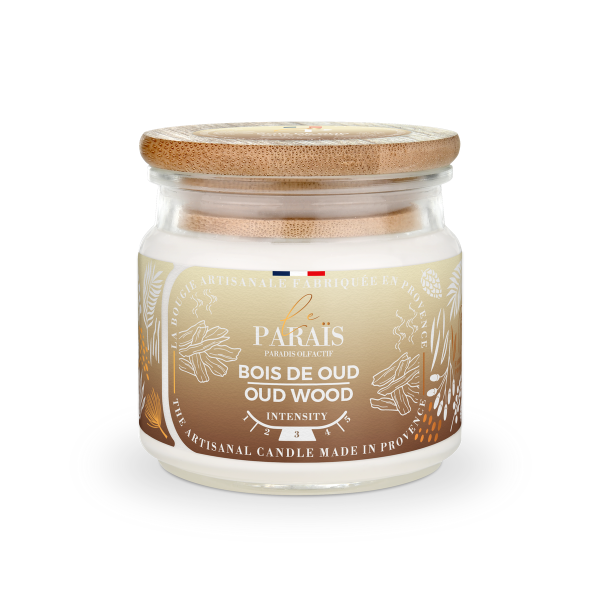 Bougie Bois d'Oud