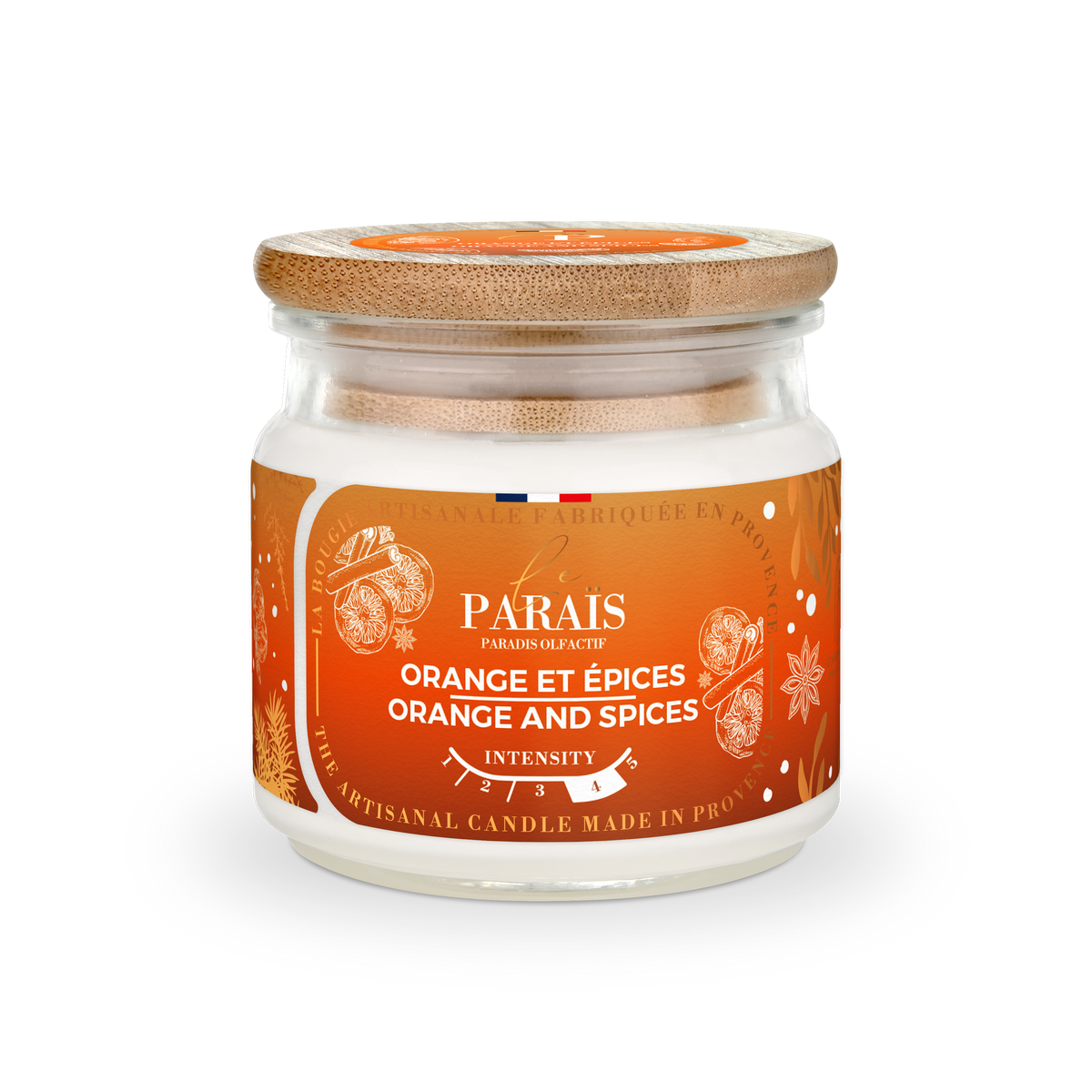 Bougie Orange & Epices