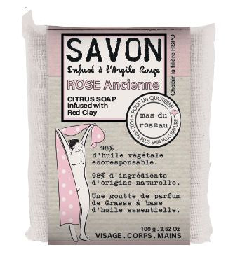 Savonnette Rose Ancienne