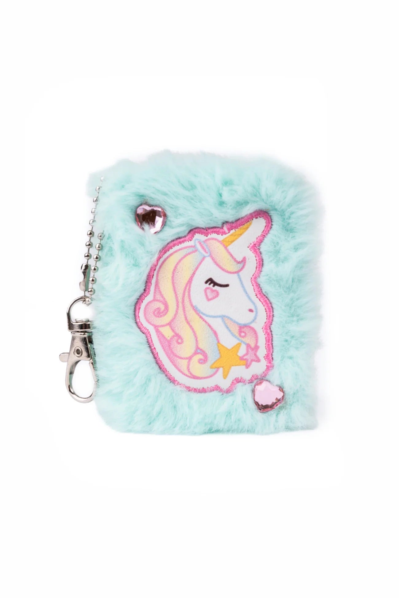 Mini carnet peluche porte clés - Modèle aléatoire