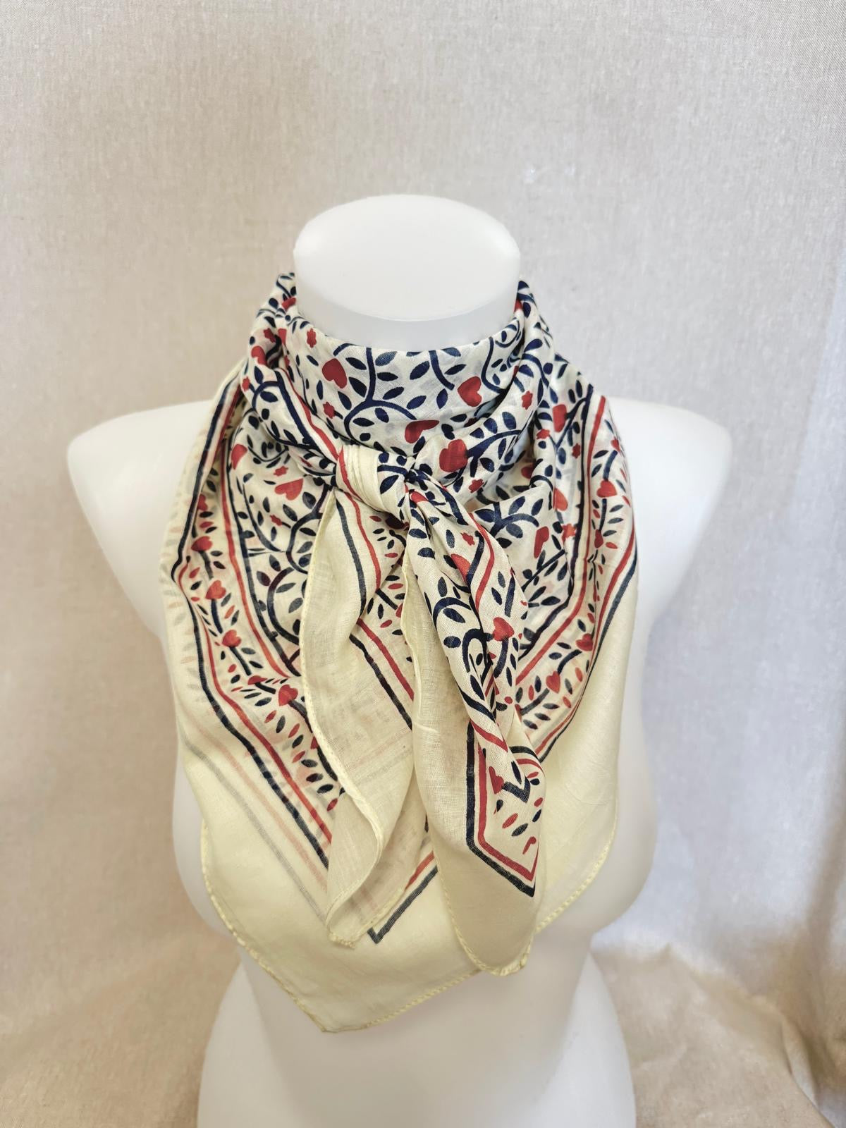 Foulard Carré Amore - Divers Coloris