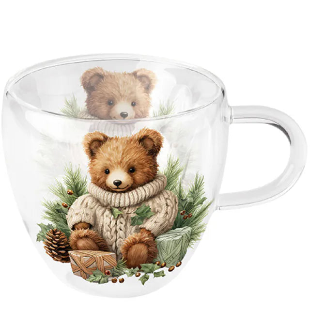 Mug double paroi Cuddle bear