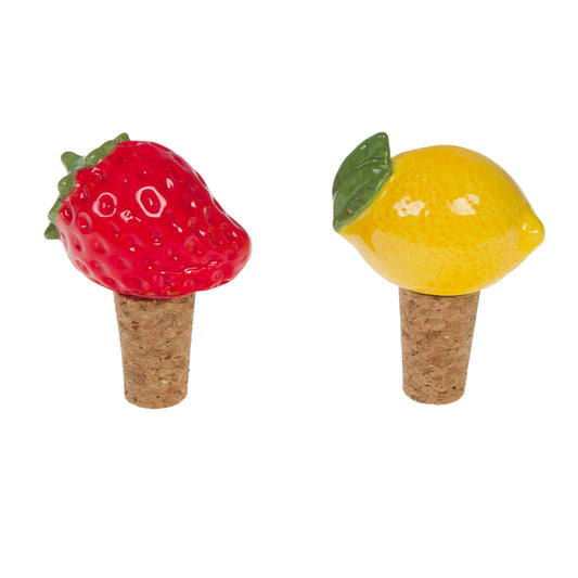 Coffret 2 bouchons Fruits