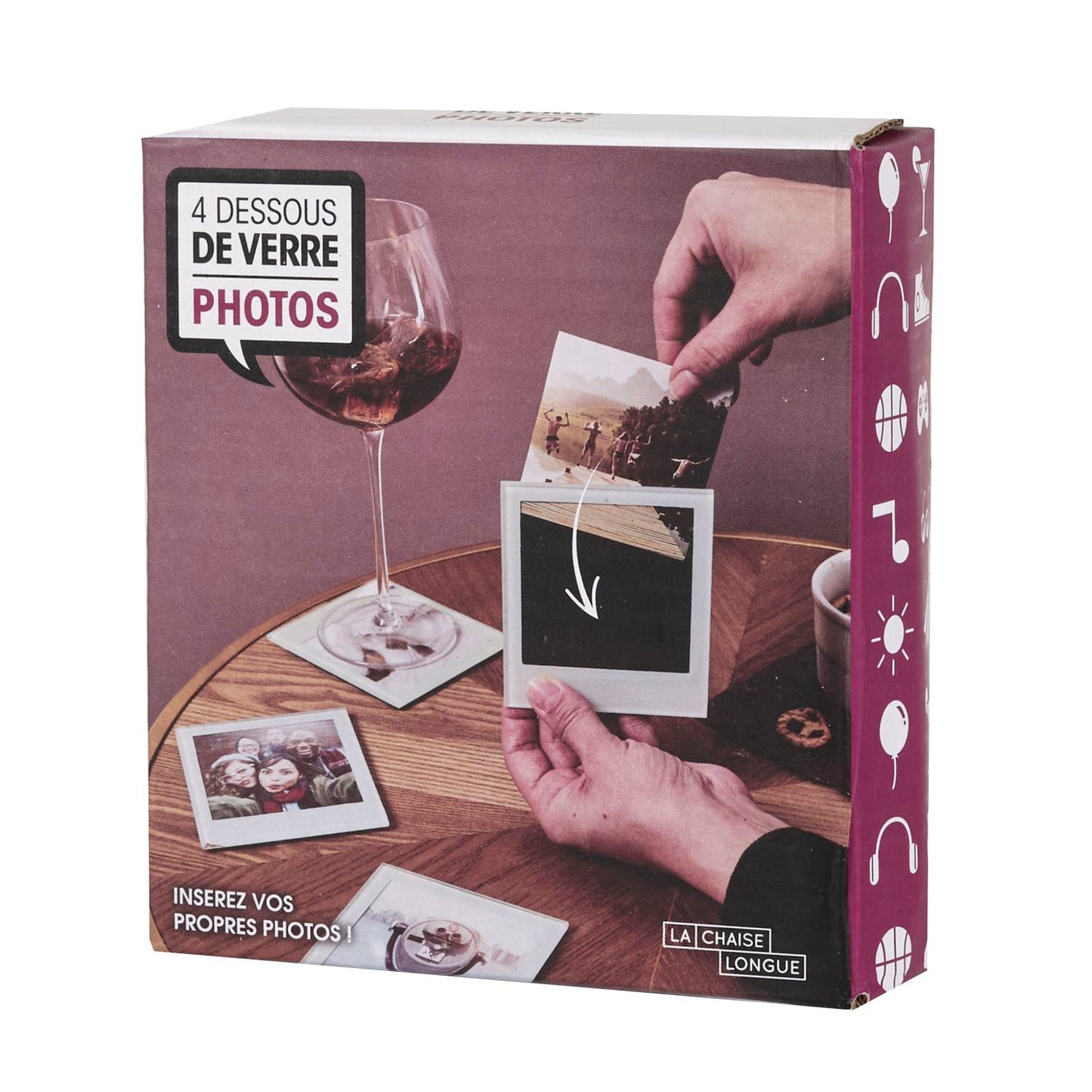 4 Dessous de Verres Photos