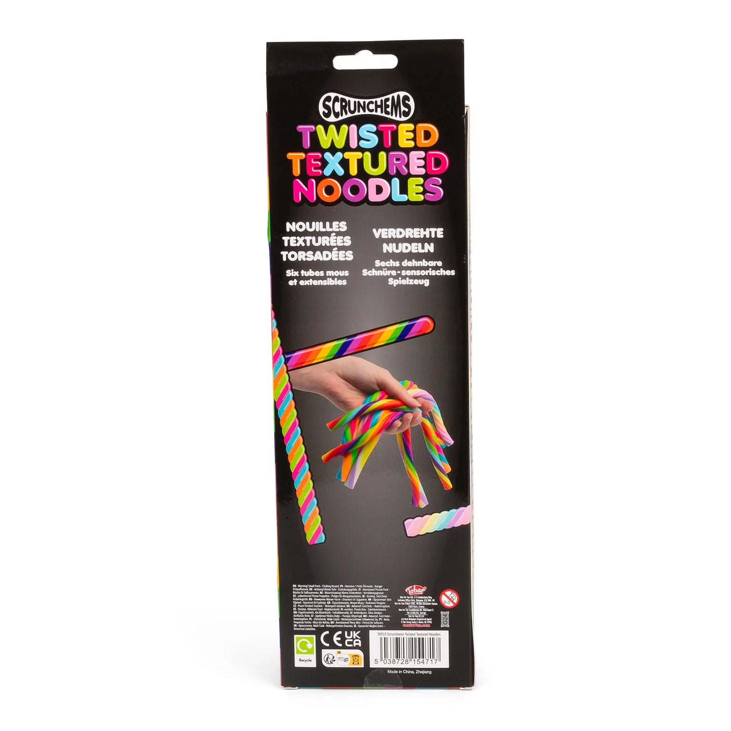 Nouilles texturées torsadées squishy