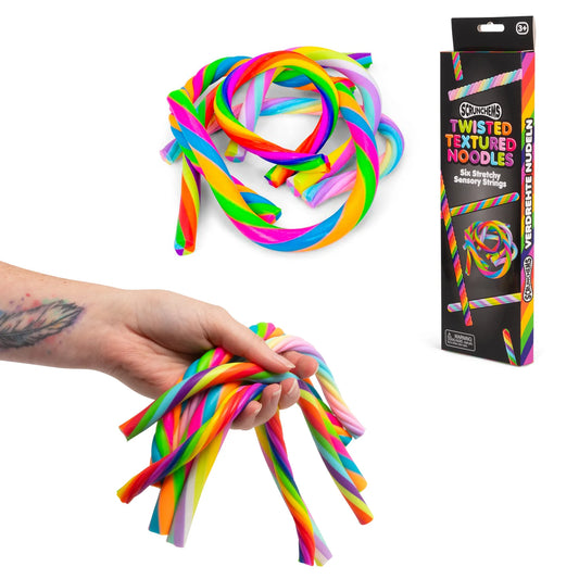 Nouilles texturées torsadées squishy