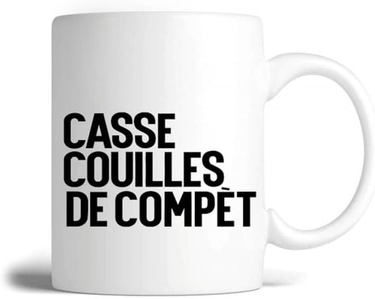 Mug "Casse C*** de Compèt"