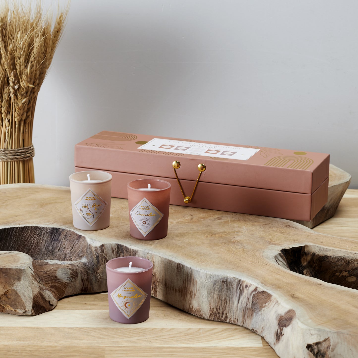 Coffret 5 bougies Boheme