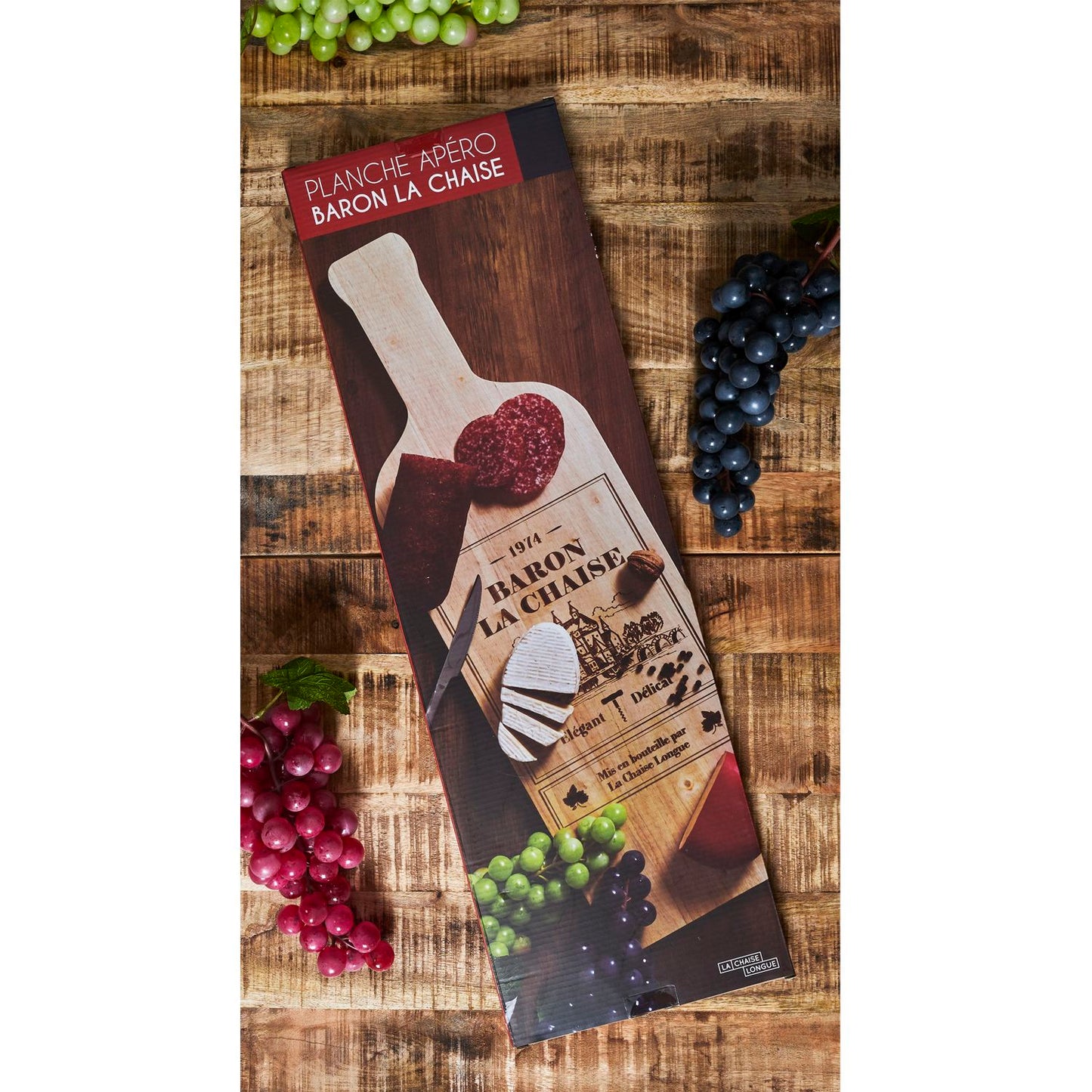 Planche Apéro Bouteille "Baron la chaise"