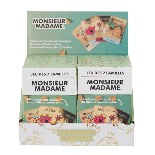 Jeu des 7 familles Monsieur Madame