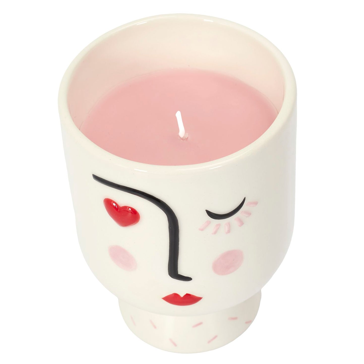 Bougie visage LOVE
