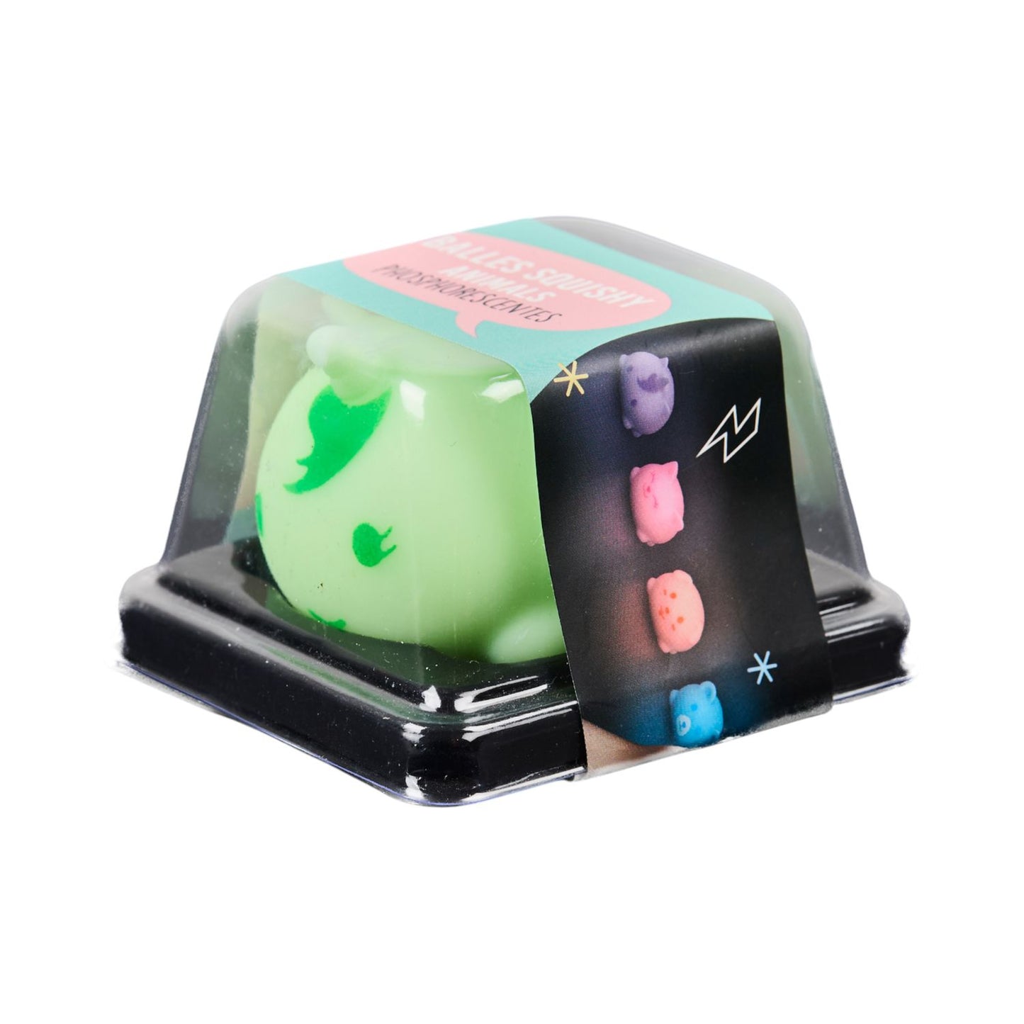 Balles Squishy animals Phosphorescentes