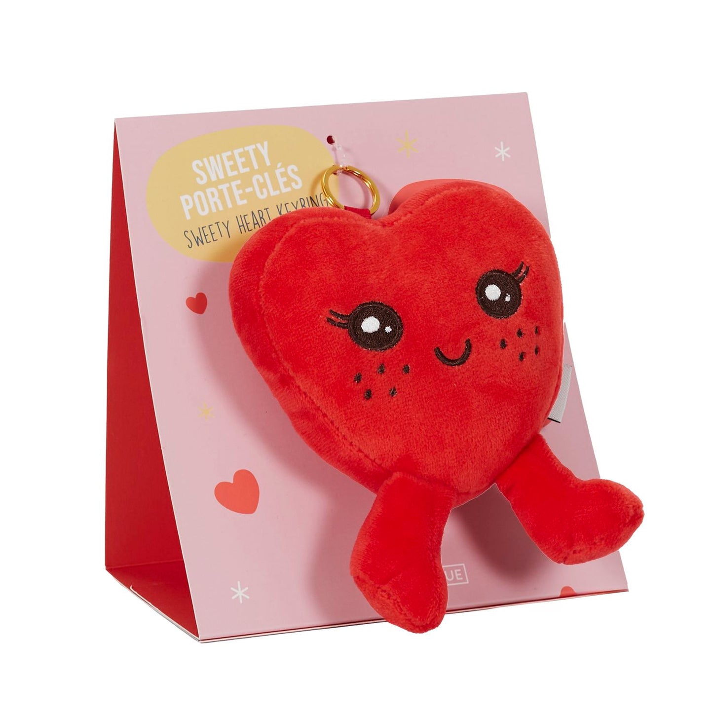 Porte clés peluche Coeur Sweety