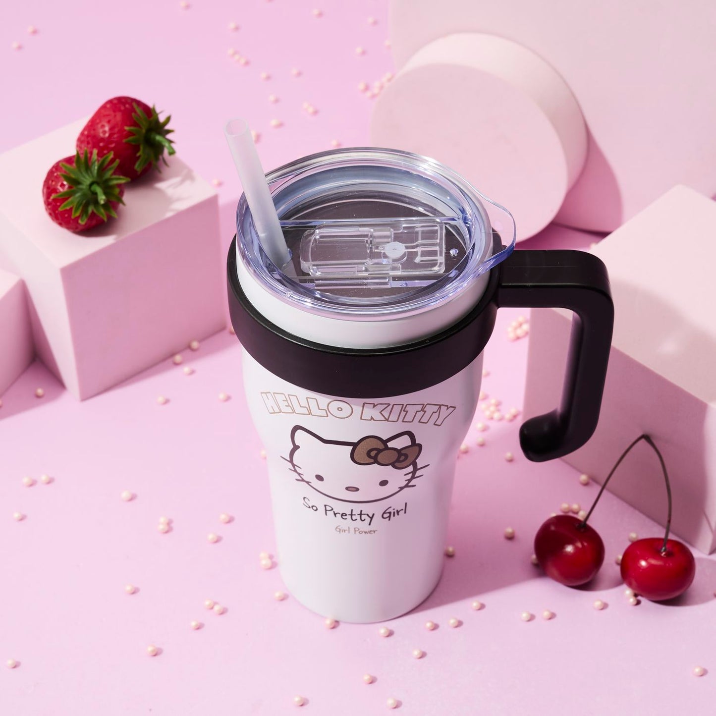 Mug nomade isotherme Hello Kitty Noir