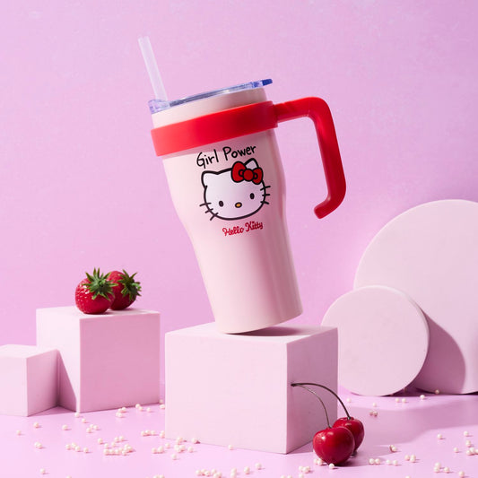 Mug nomade isotherme Hello Kitty Rose