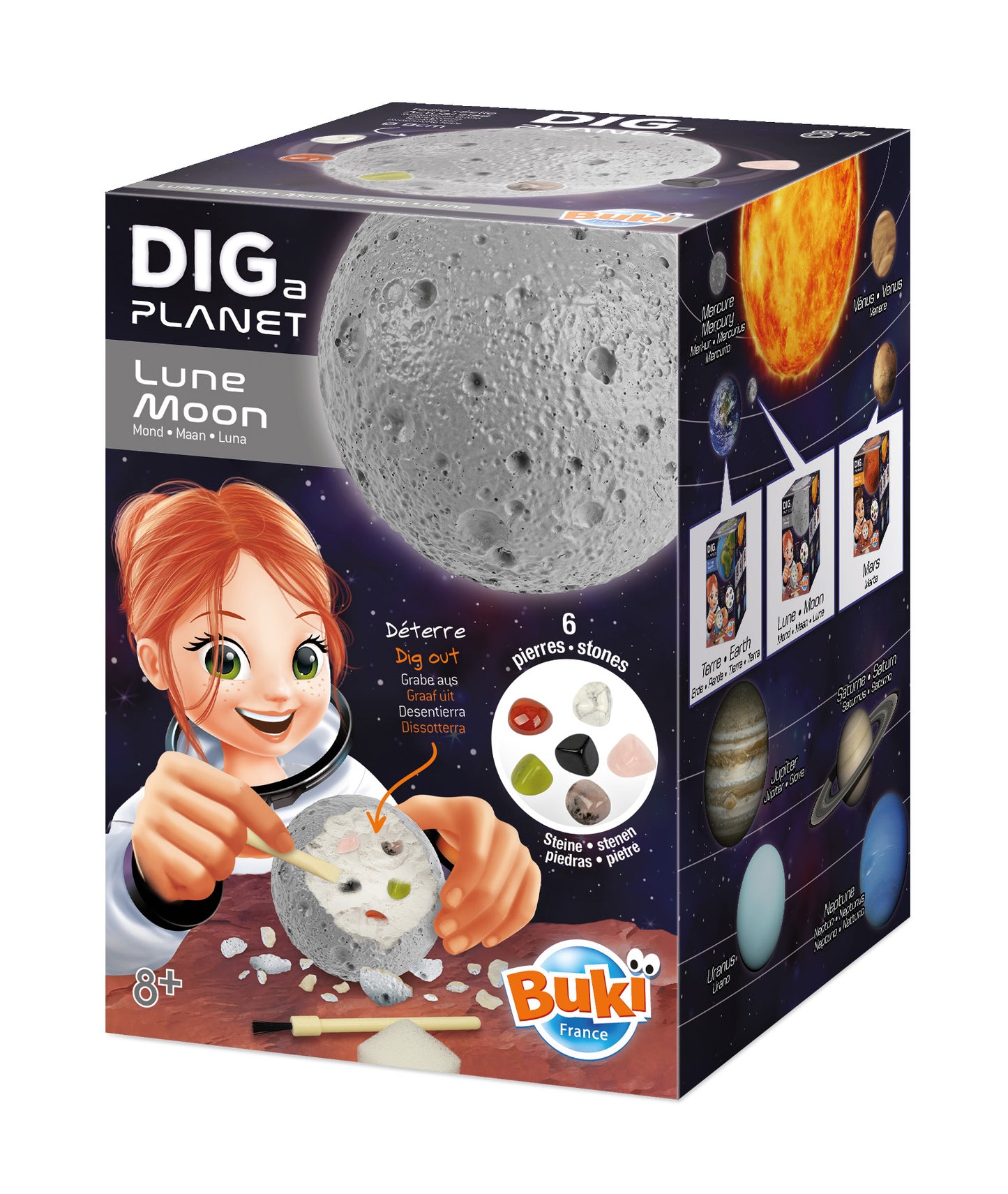 Dig a planet LUNE