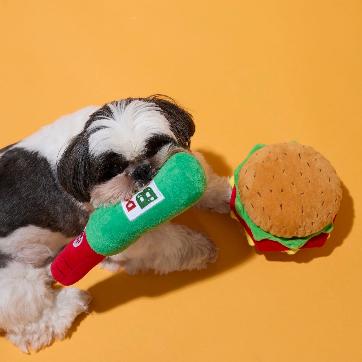 Coffret Yummy Peluches Bière et Burger