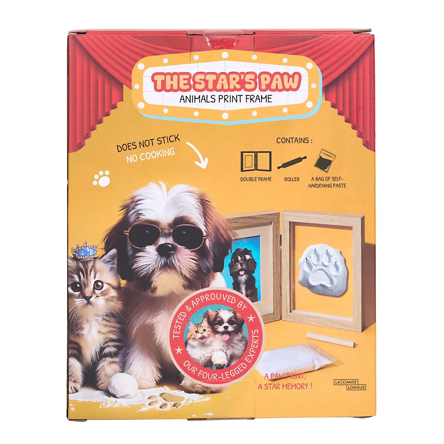 Cadre photo Empreinte Patte de Star