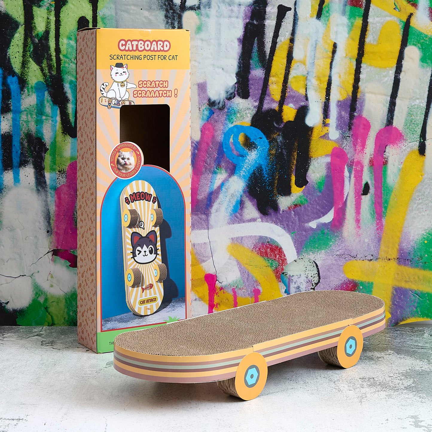 Griffoir pour Chat Skateboard