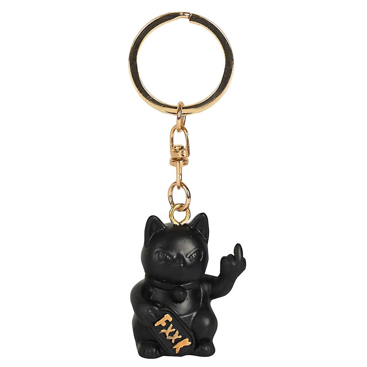 Porte clés Chat F*** You - Divers Coloris