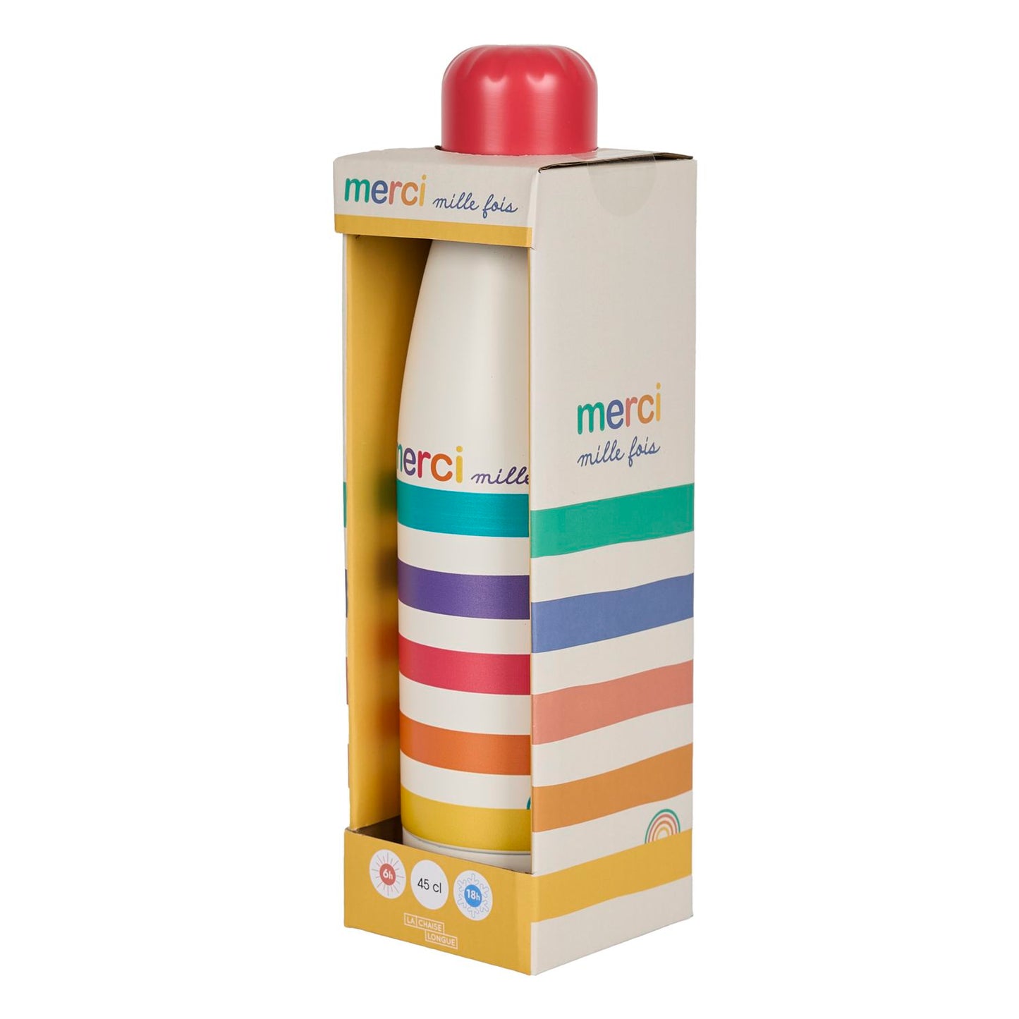 Bouteille isotherme "Merci 1000 fois"