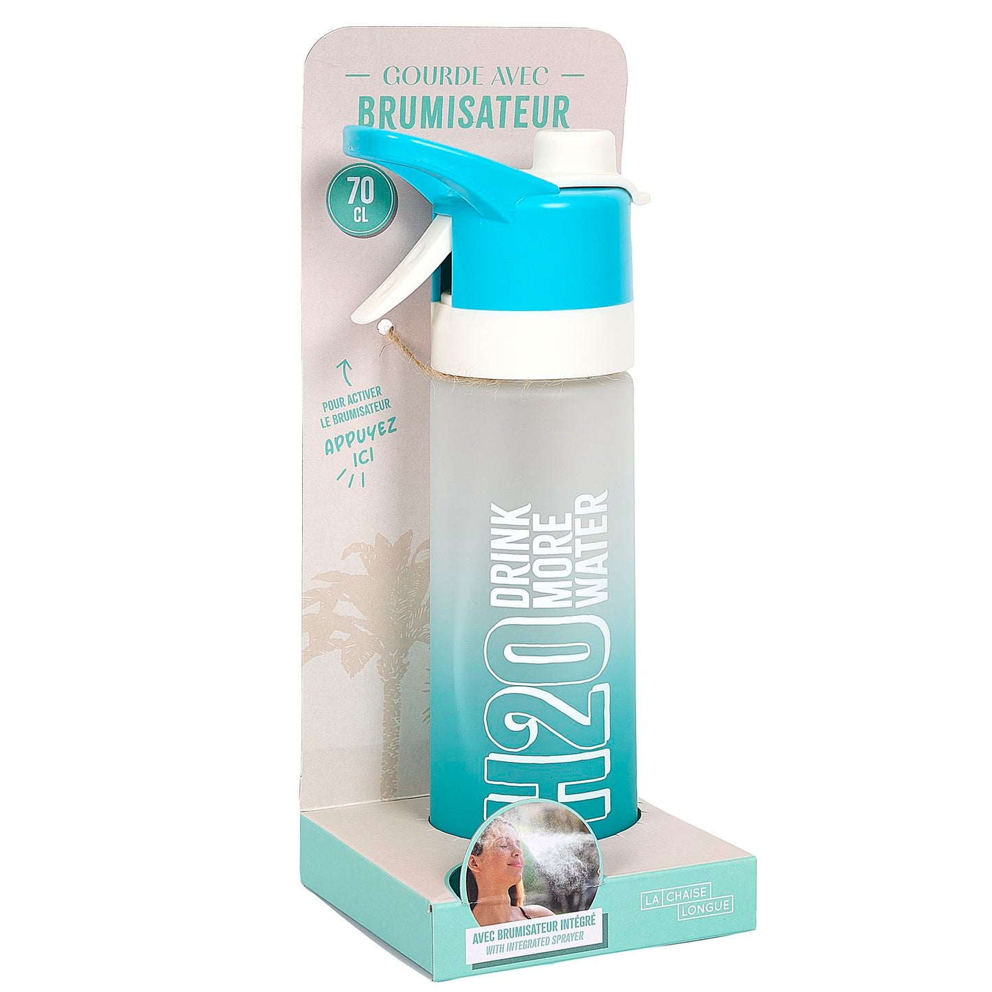 Gourde avec Brumisateur 70 cl