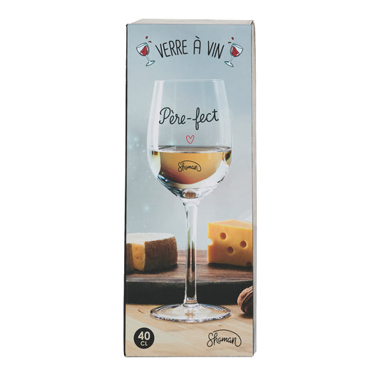 Verre à vin Père-fect