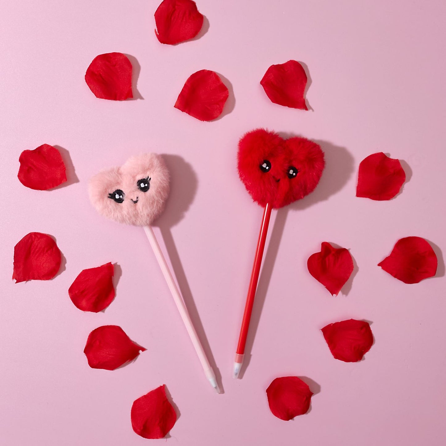 Stylo Peluche Coeur Sweety