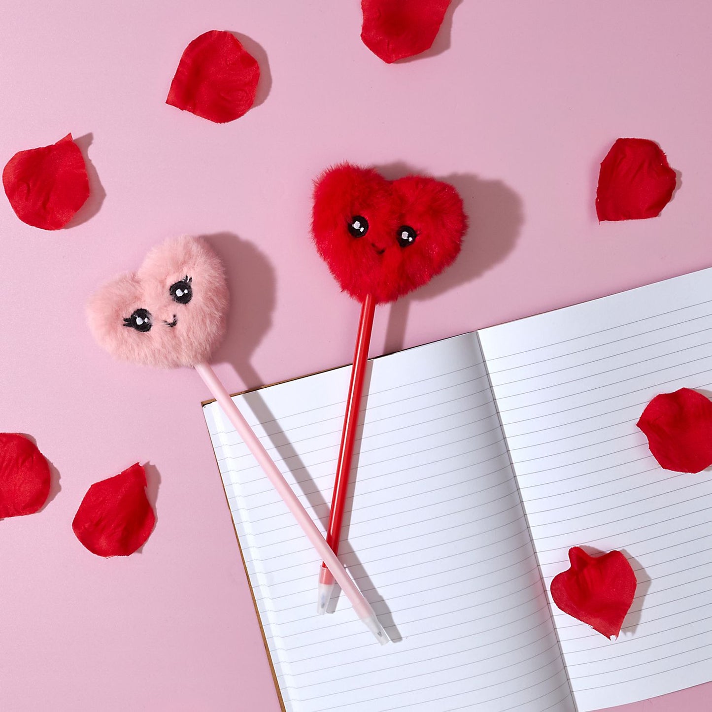 Stylo Peluche Coeur Sweety