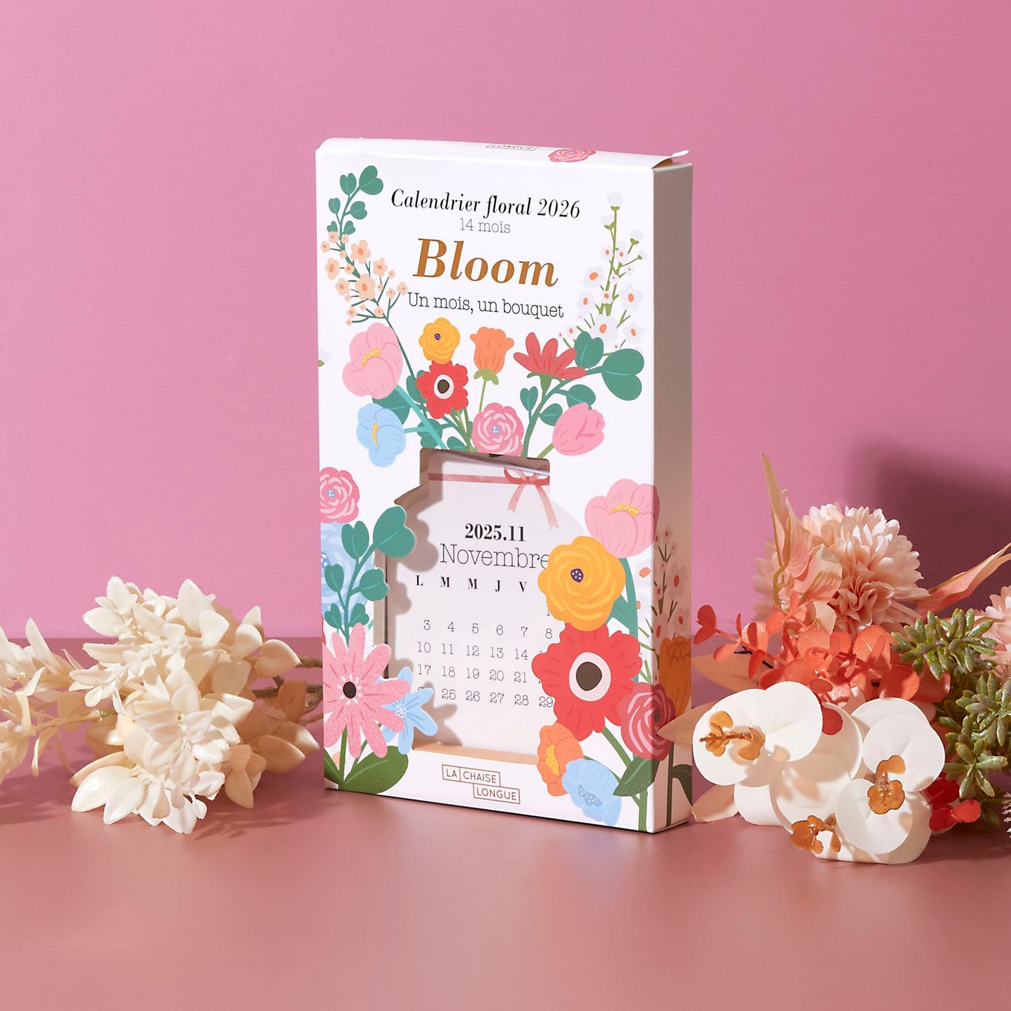 Calendrier Bouquet Bloom 2026