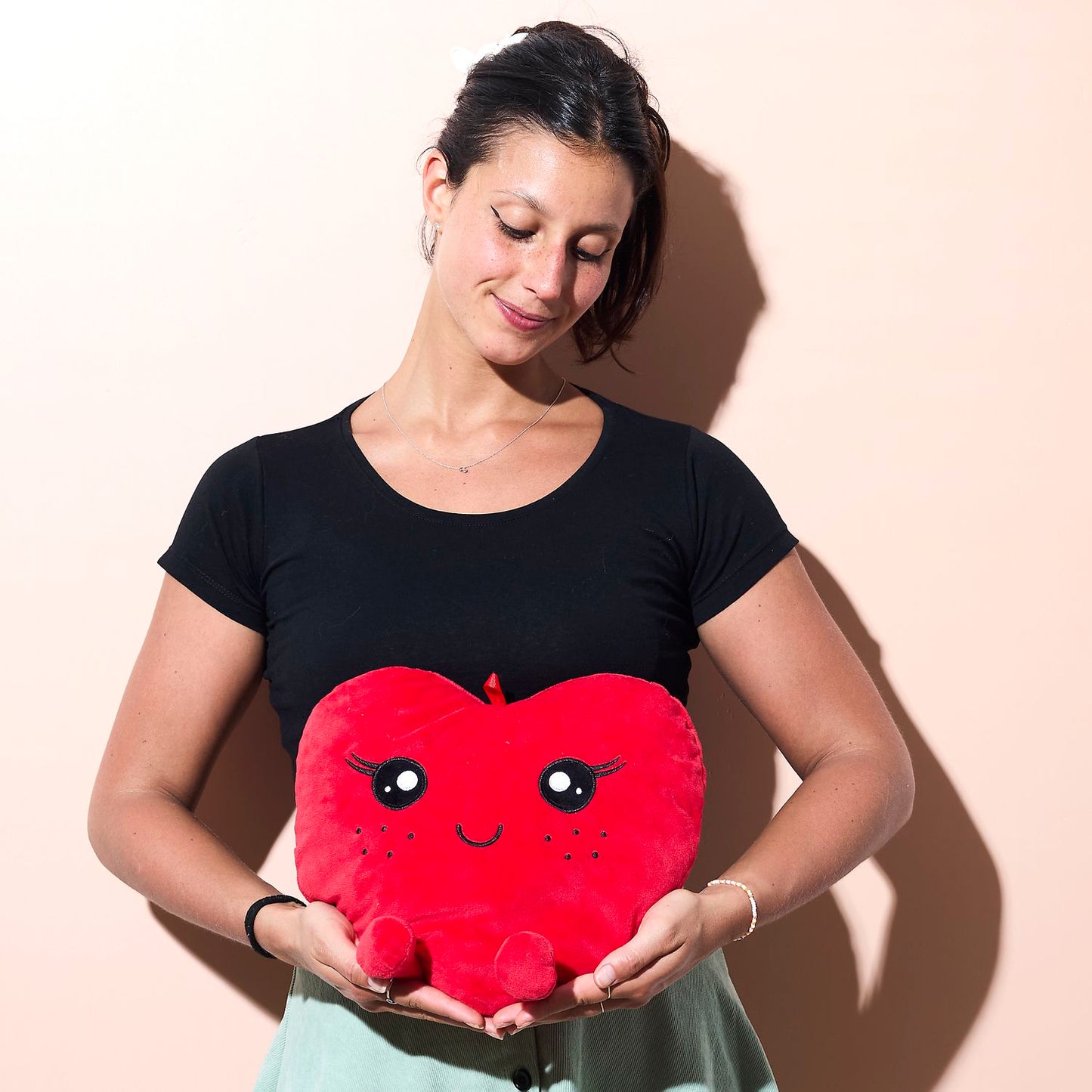 Bouillotte Kawaii Coeur