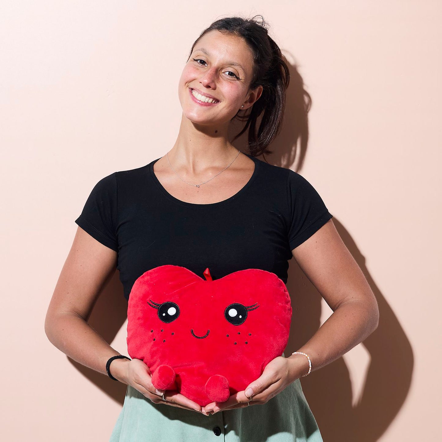 Bouillotte Kawaii Coeur