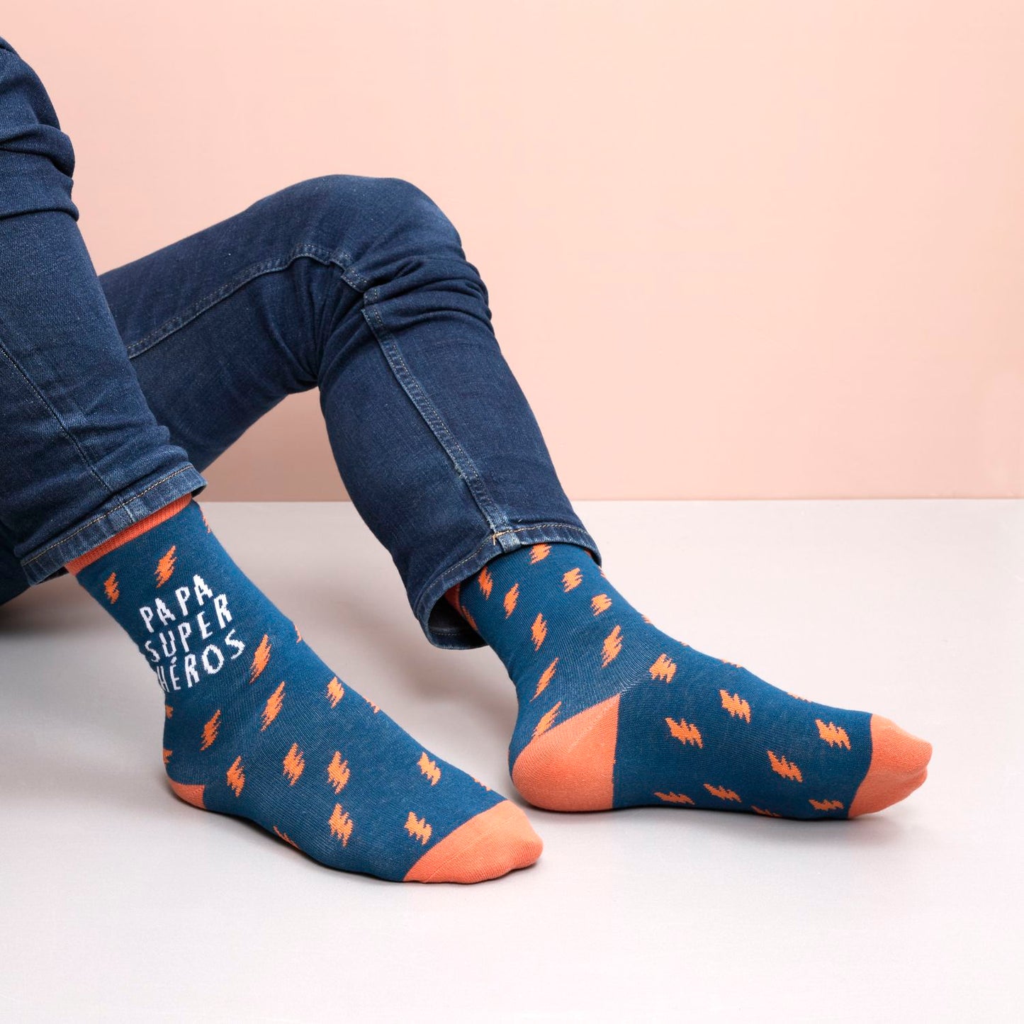 Chaussettes Papa Super Héros