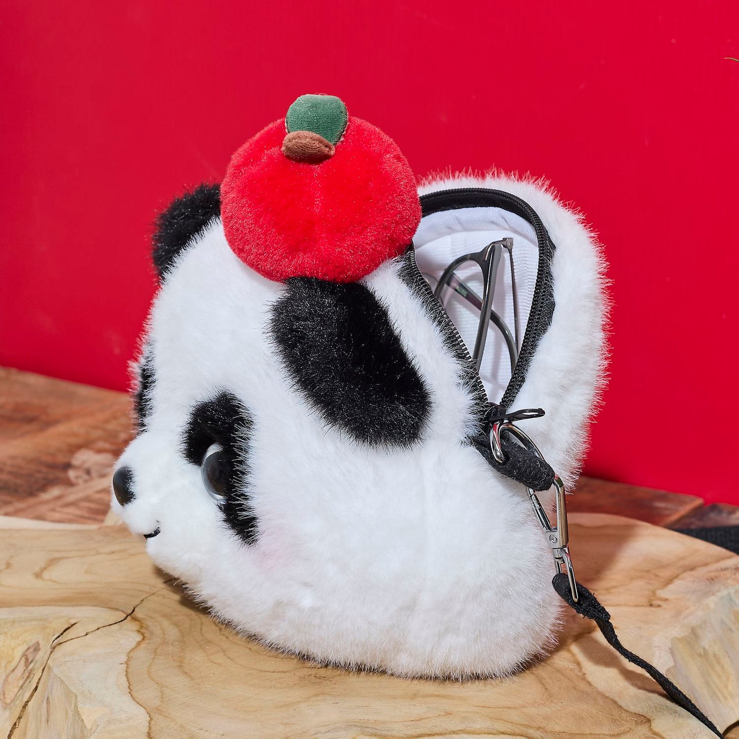 Sac peluche Panda vibrant